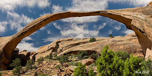 Landscape Arch Panoramic