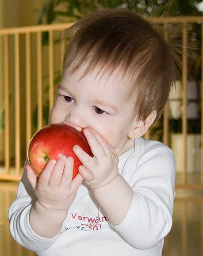 Richard Eating An Apple