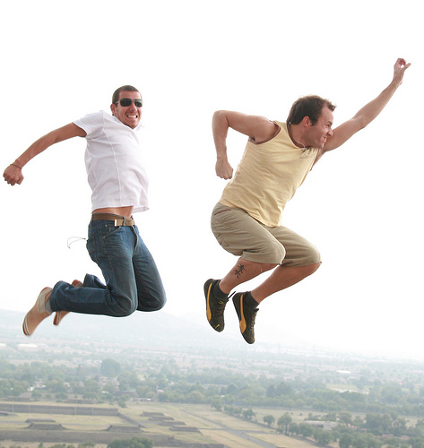 Jumping Over The 3rd Largest Pyramid In The World