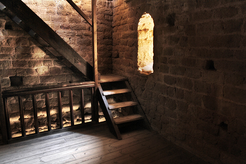 Interior De La Torre De Homenaje, Castillo De Loarre