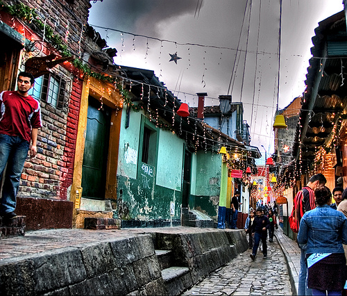 Old Street In La Candelaria