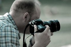 Photographer With Canon 5D MKII